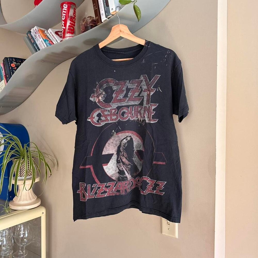 Vintage Y2K Ozzy Osbourne Blizzard Of Ozz Shirt